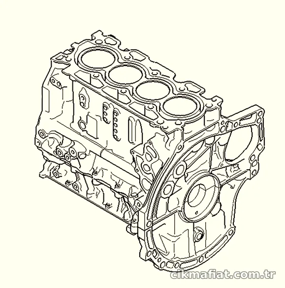ORJINAL Yarım Motor 1.5 Sohc Dizel CN1Q6011C1B - ORJINAL