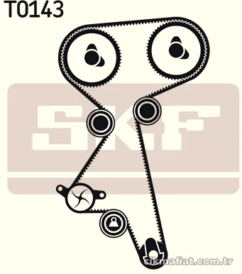 SKF VKMA02184 Triger Kayış Seti - SKF - VKMA02184