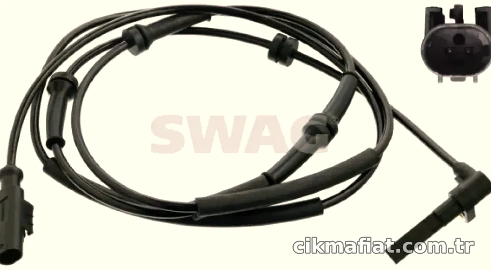 ABS SENSORU ON SOL ALFA 147 1.6 16V 2.0 16V 1.9 JTD 01> - Swag - SWAG 74106940