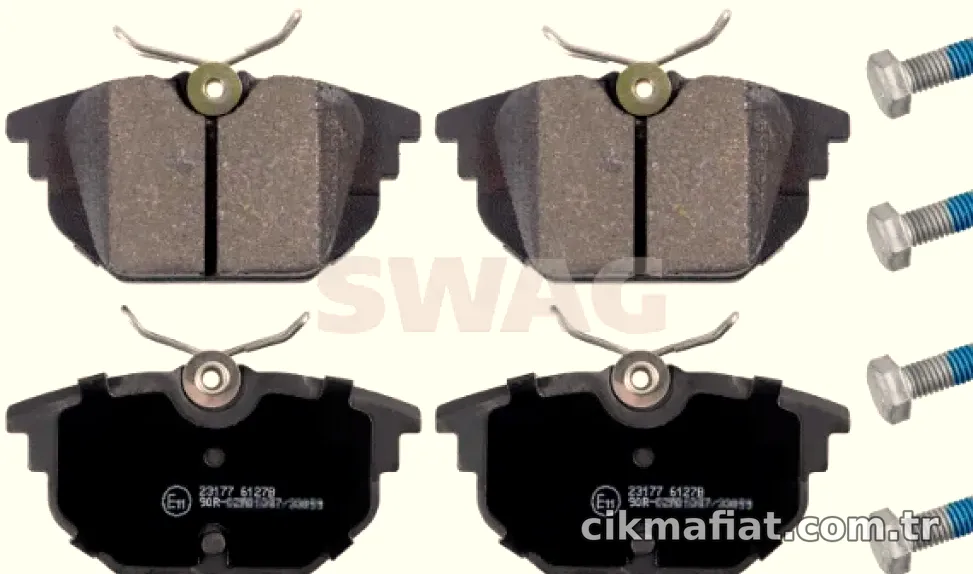ARKA FREN BALATASI FIAT ALFA LAN CROMA THEMA 164 - Swag - SWAG 70916172