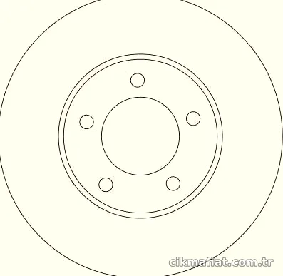TRW DF4384 Fren Disk Ayna - TRW - DF4384