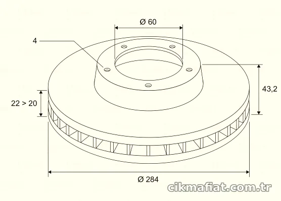 VALEO 197045 Fren Disk Ayna - VALEO - 197045