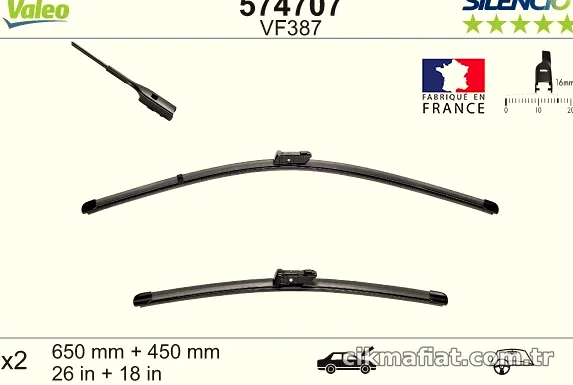VALEO 574707 Silecek Süpürgesi - VALEO - 574707