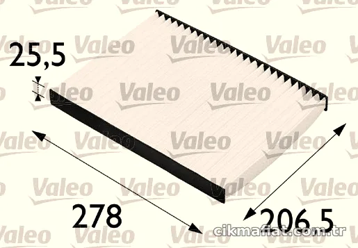 VALEO 698679 Polen Filtresi - VALEO - 698679