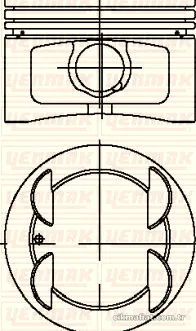 YENMAK 3104269000 Piston - YENMAK - 3104269000